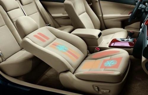 Smart car seat fabric sensor released to identify heavy objects and children