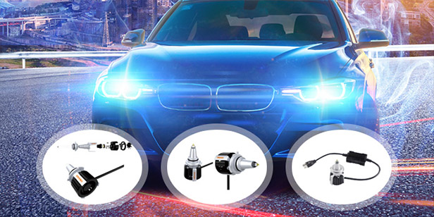 Led car lights application