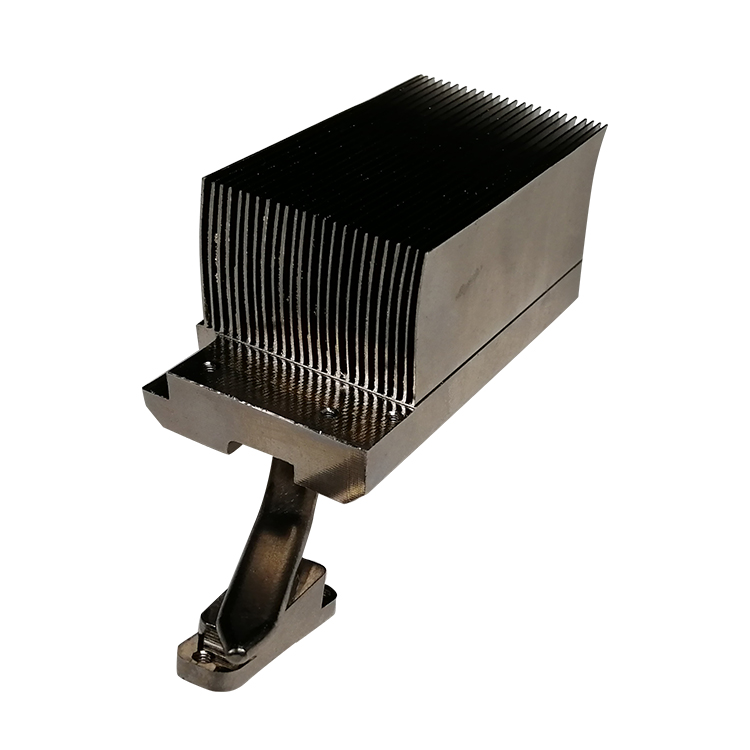 Shovel FIN heat pipe nickel plated welding heat dissipation module