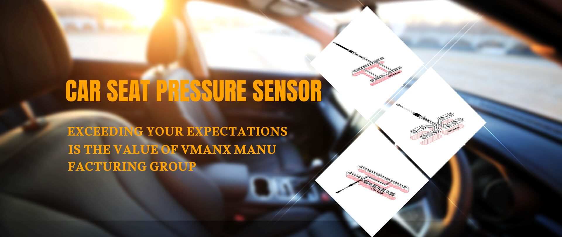 Car seat pressure sensor